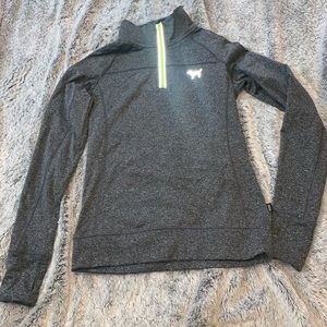 Victoria’s Secret grey  lightweight half zip